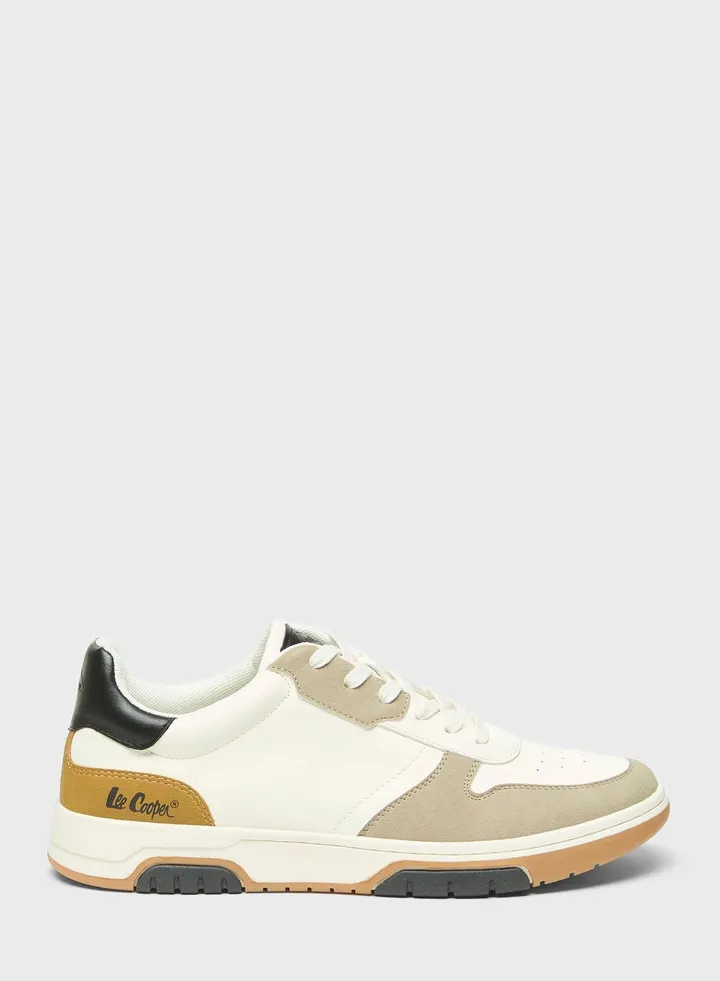Lace Up Low Top Sneakers