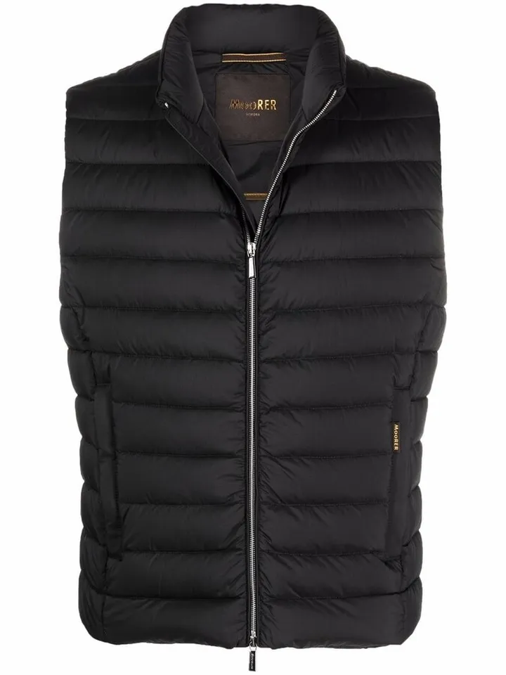 Feather-Down Padded Gilet
