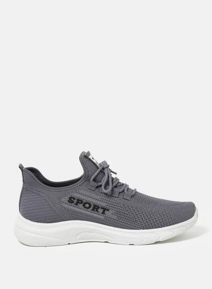 Sport Print Low Top Sneakers