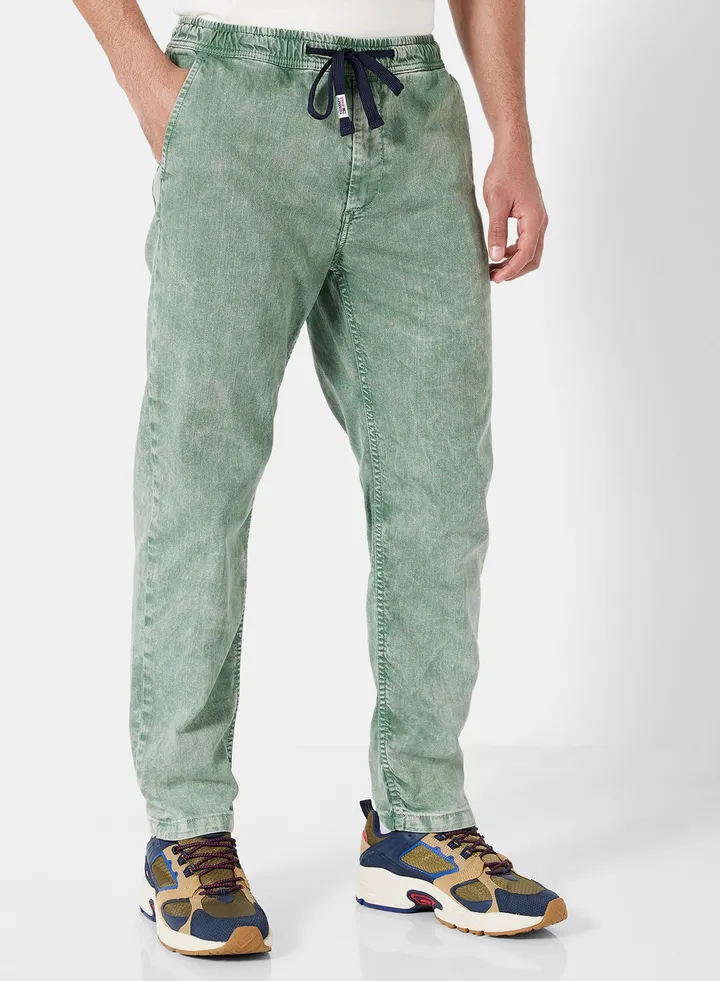 Stretch Denim Pants
