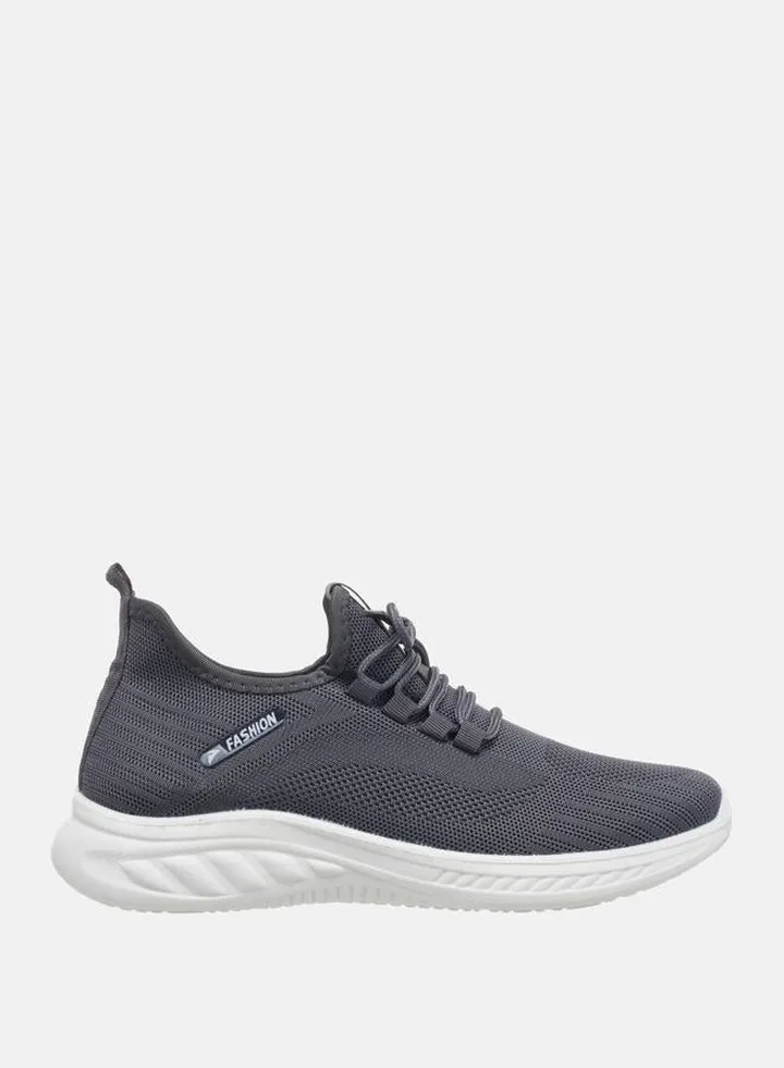 Patch Detail Low Top Lace Up Sneakers