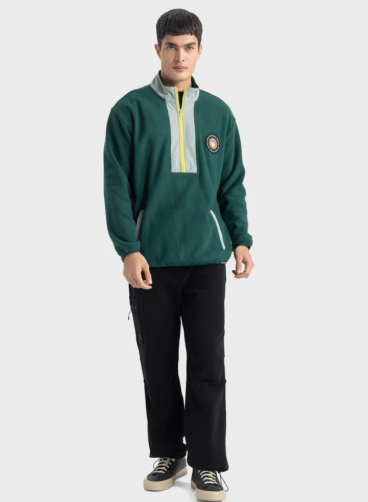 Man Licensed Discovery Channel Oversize Fit Sport Pants