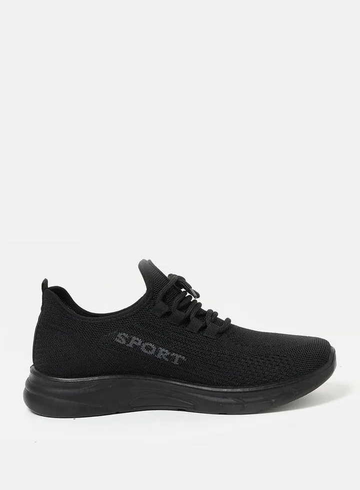 Sport Print Low Top Sneakers