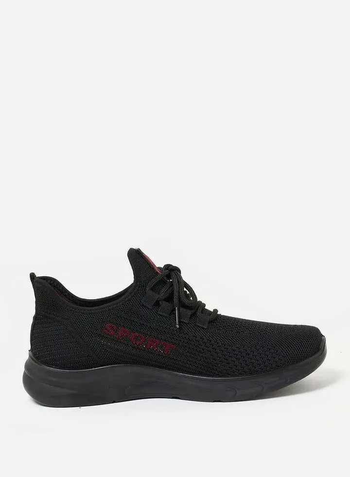 Sport Print Low Top Sneakers
