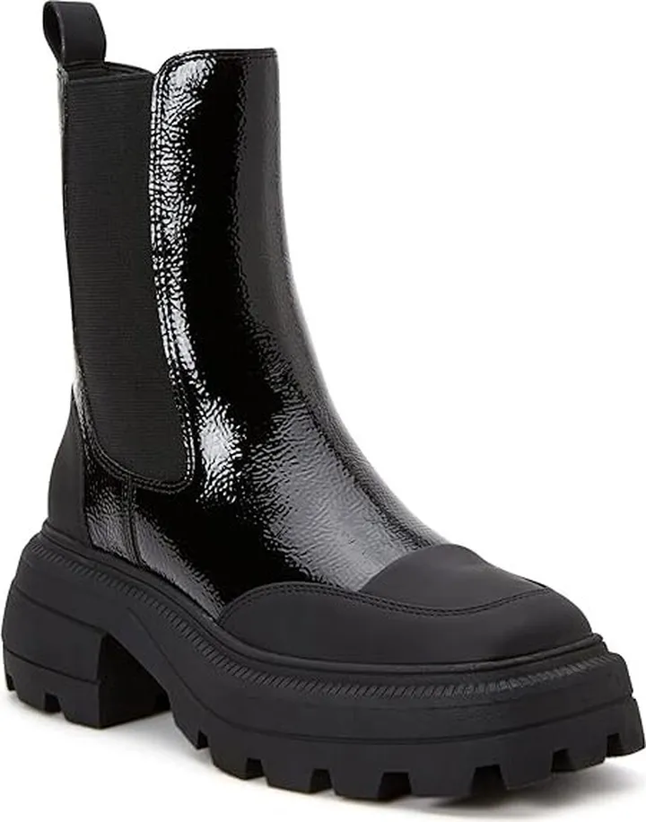 Katy Perry The Geli Combat Boot (Black 1) Women's Boots