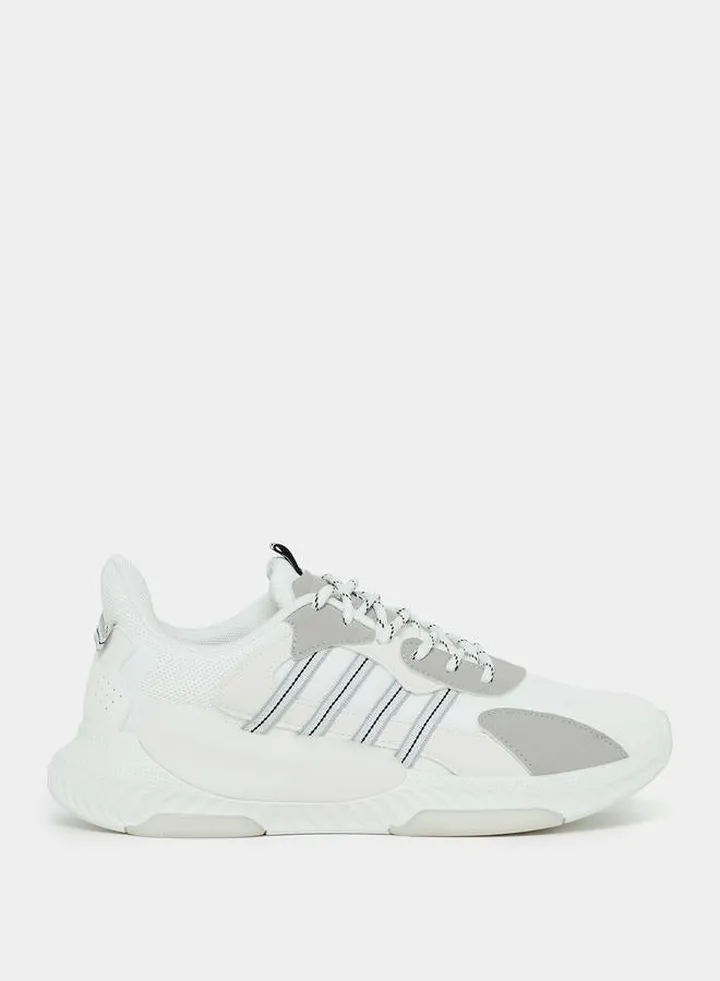 Boost Knitted Upper Lace Up Sneakers