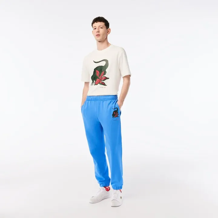 Men’s Lacoste x Netflix Croc Print Track Pants