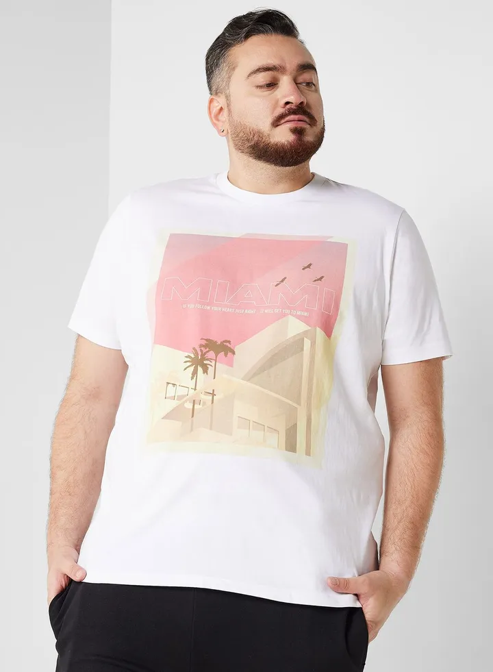 Plus Size Graphic T Shirt