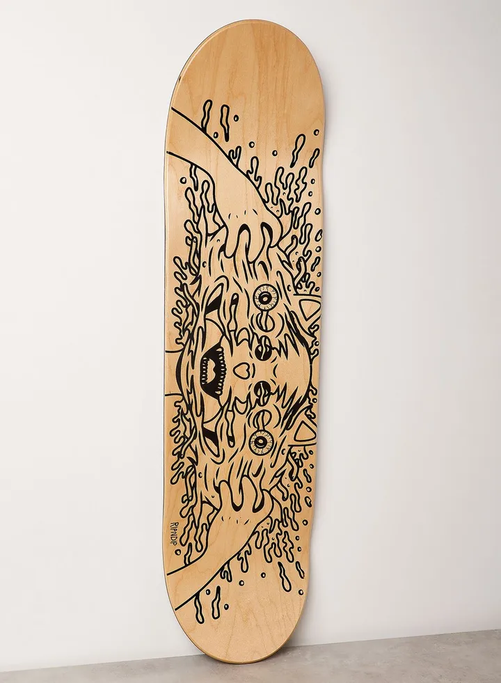 Skull Face Jerk Deck