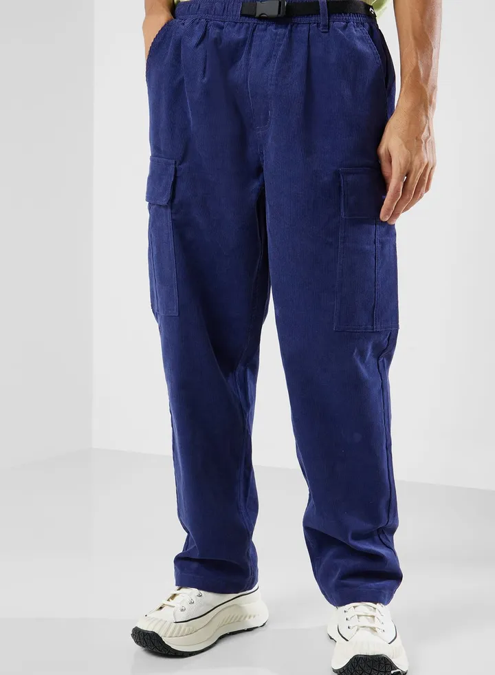 Cord Cargo Pants