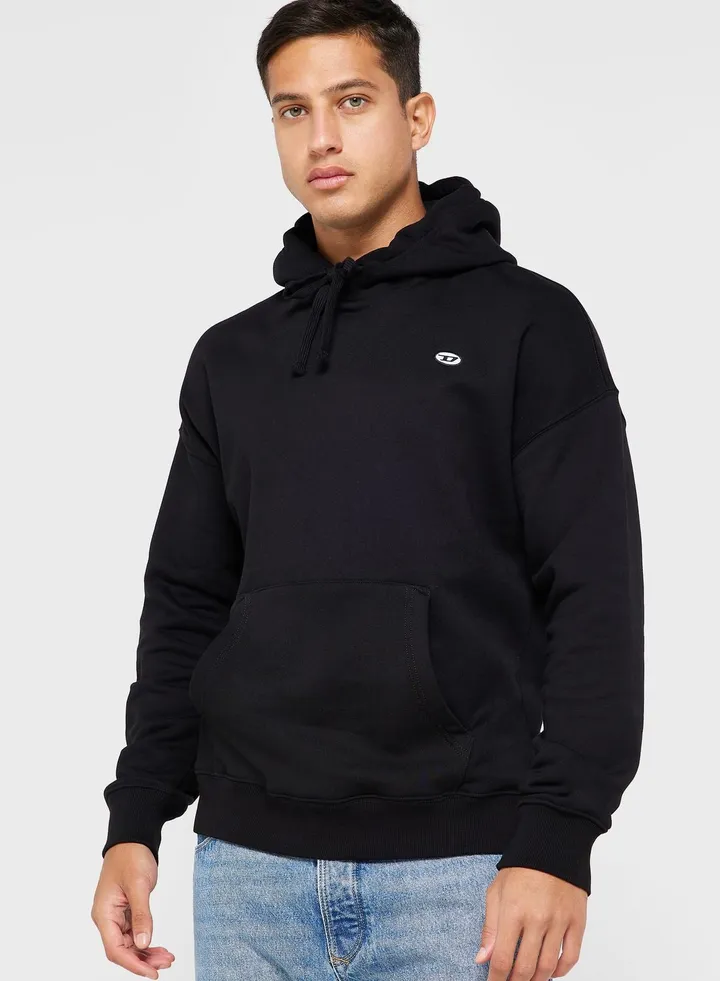 Logo Hooded Neck Sweatshirt