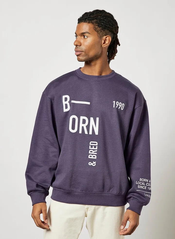 Slogan Sweatshirt