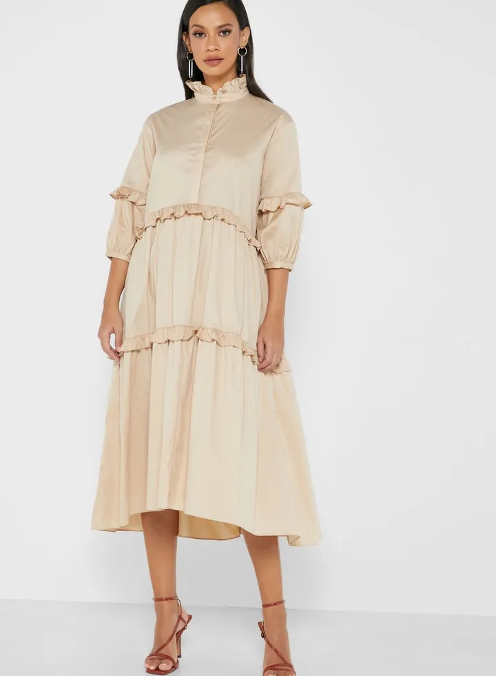 Puff Sleeve Dress