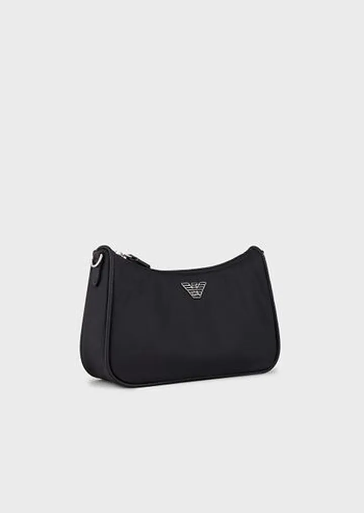Travel Essentials recycled-nylon baguette bag