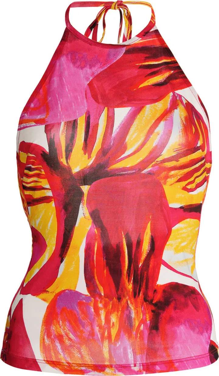 Women's Printed Halter Top