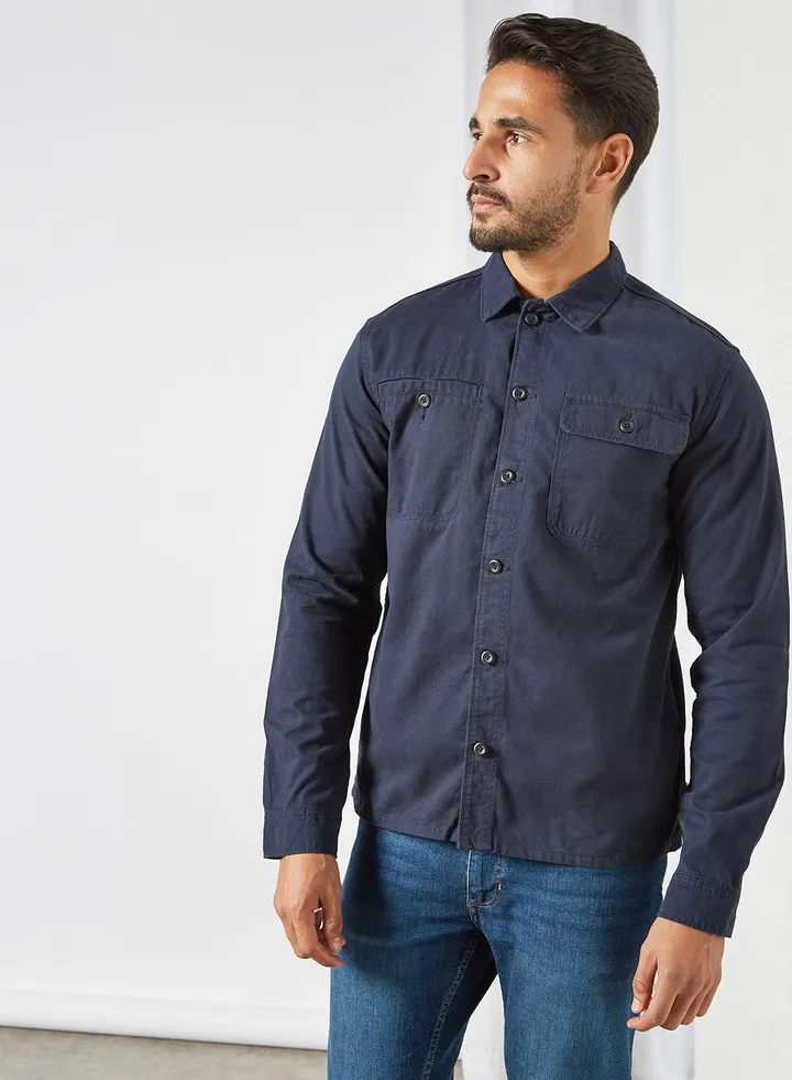Pocket Detail Overshirt