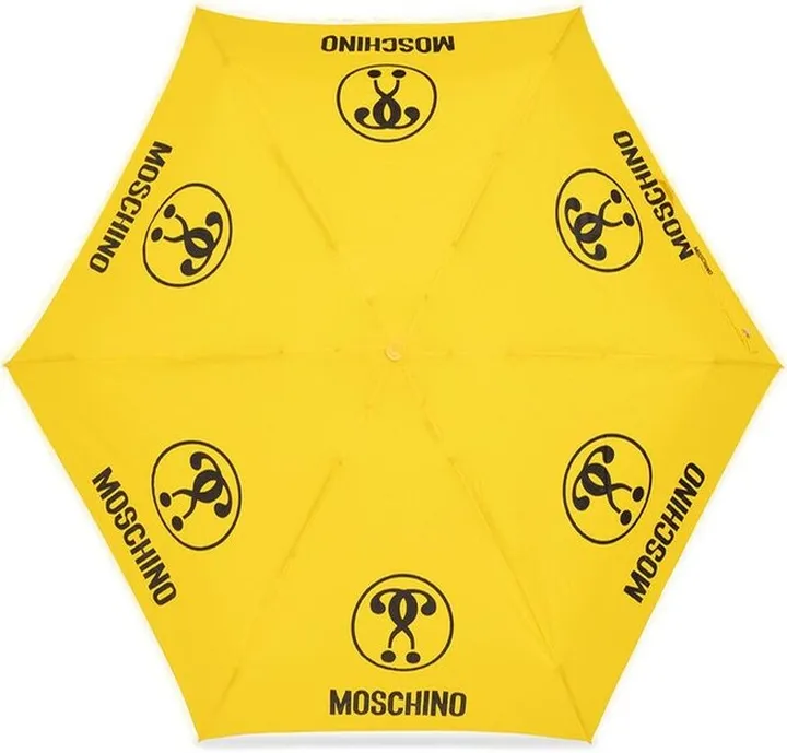 Moschino Logo-Printed Compact Umbrella