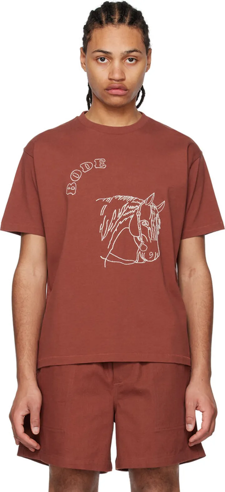 Bode Brown Pony T-Shirt