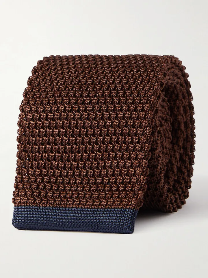 Knitted Silk Tie