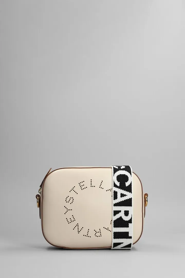 Shoulder Bag In White Polyester
