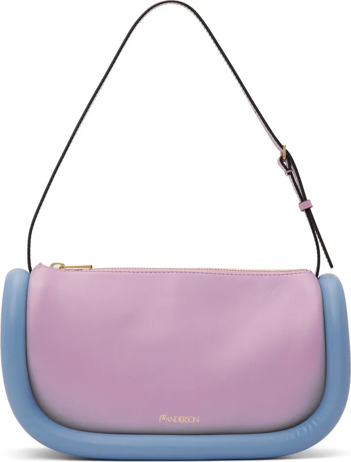 JW Anderson Purple & Blue Bumper Shoulder Bag