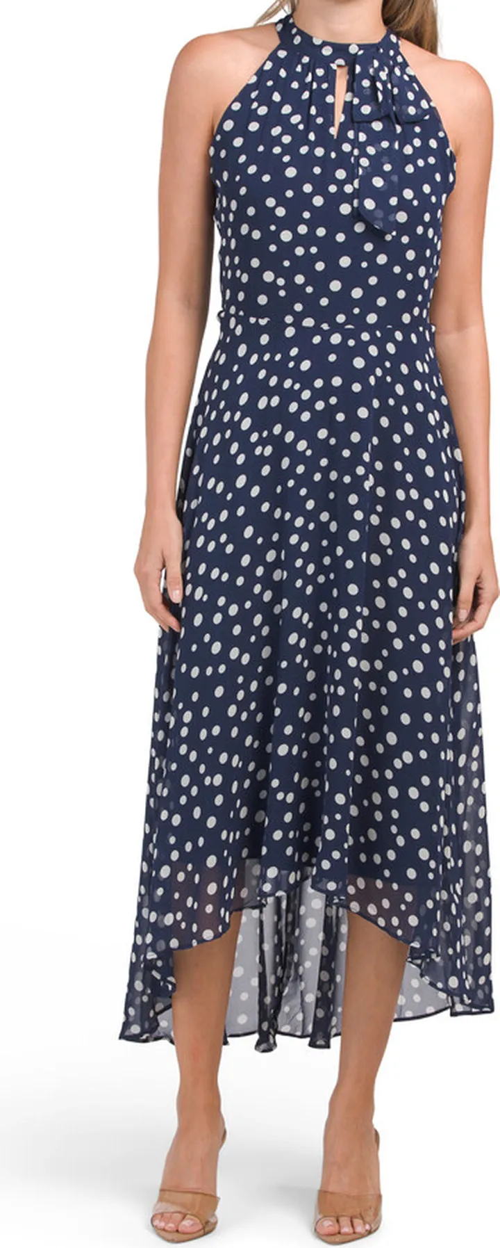 Halter Polka Dot Dress