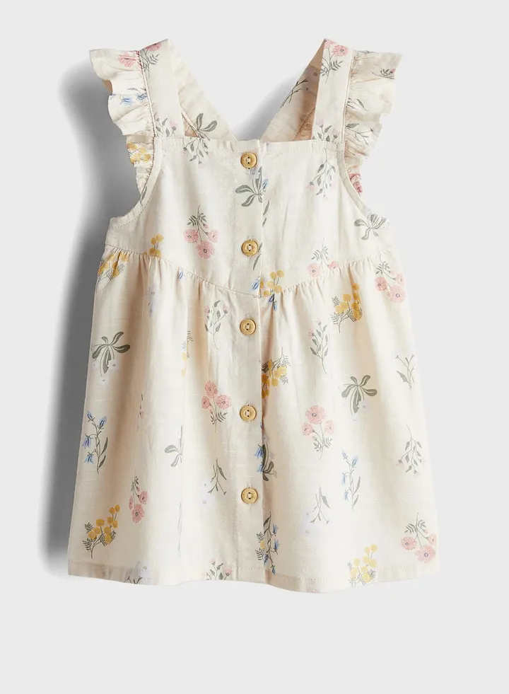 Kids Frill Sleeve Dress