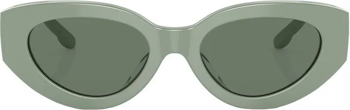 Oval-Frame Sunglasses