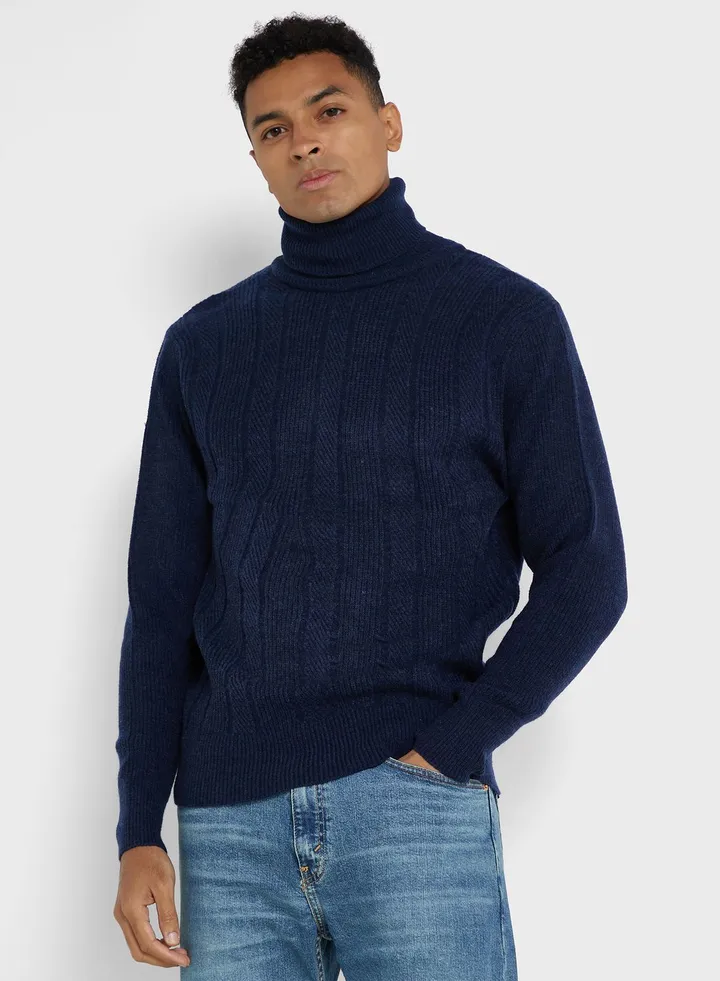 High Neck Sweater