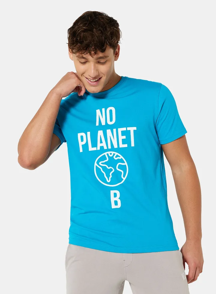 Eco-Friendly Graphic Crew T-Shirt