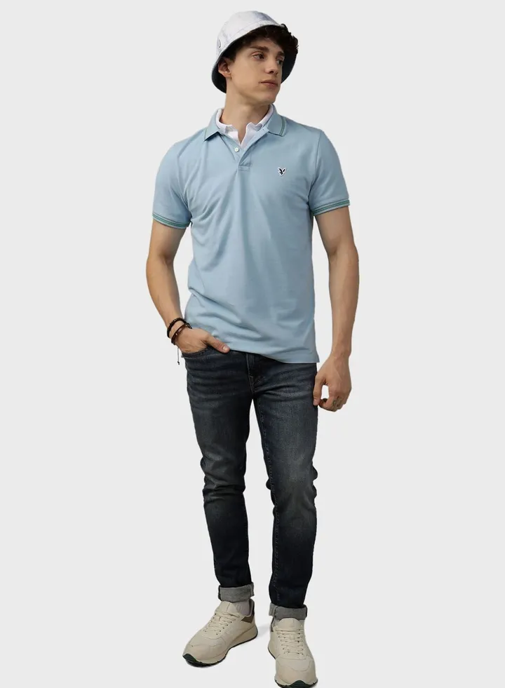 Tipped Pique Polo