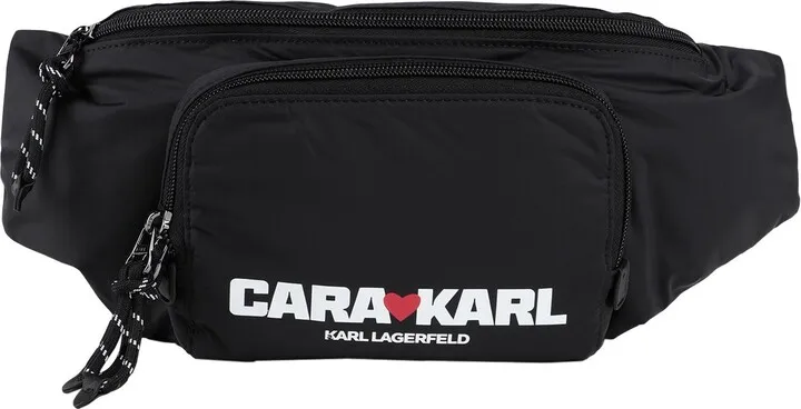 Cara Loves Karl Bum Bag Black