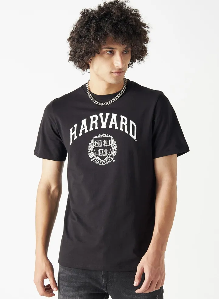 Harvard Graphic Print T-Shirt