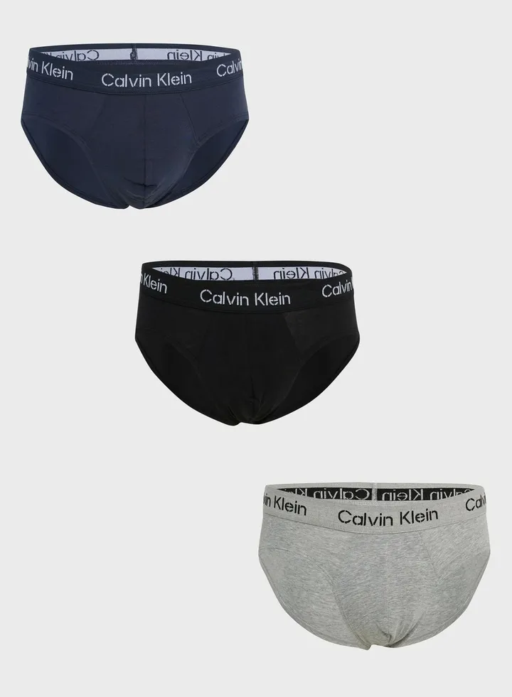 3 Pack Logo Band Brief