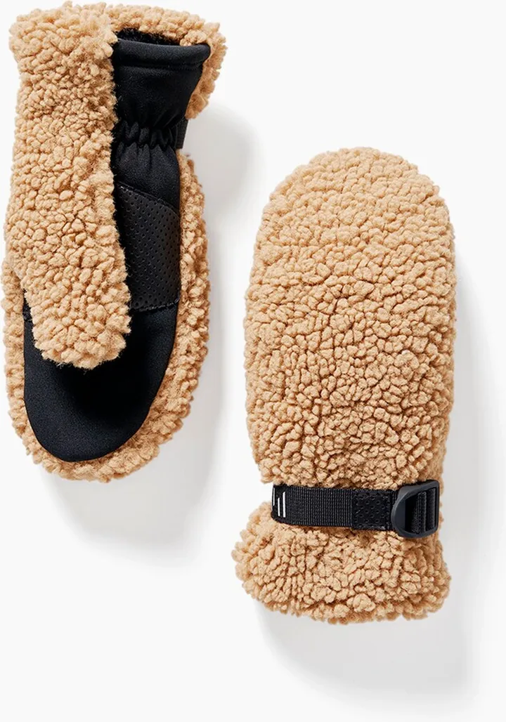 Camel Sherpa Mittens
