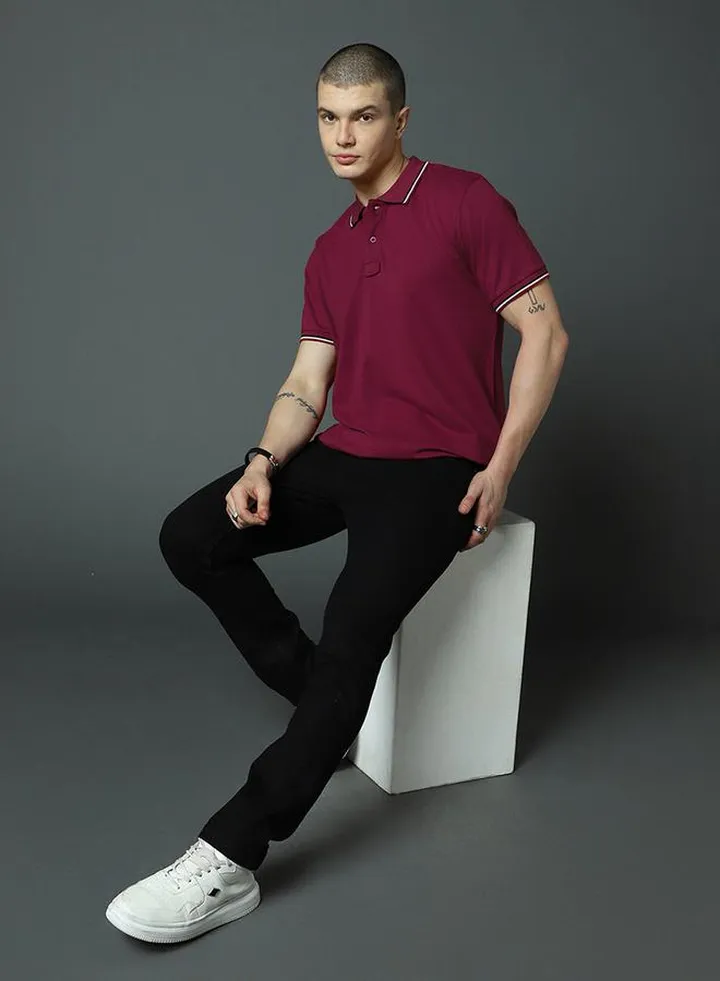 Regular Fit Cotton Pique Polo
