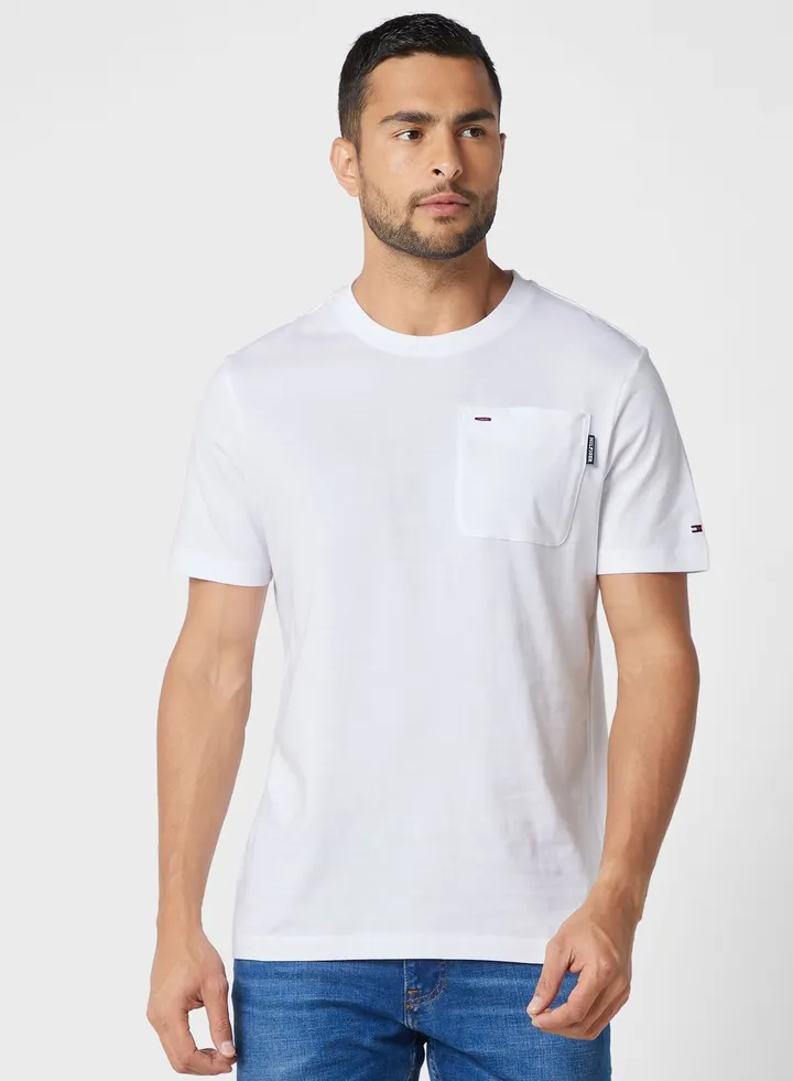 Pocket Crew Neck T-Shirt