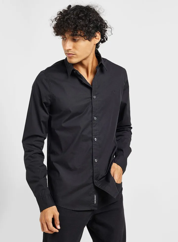 Monogram Slim Fit Shirt