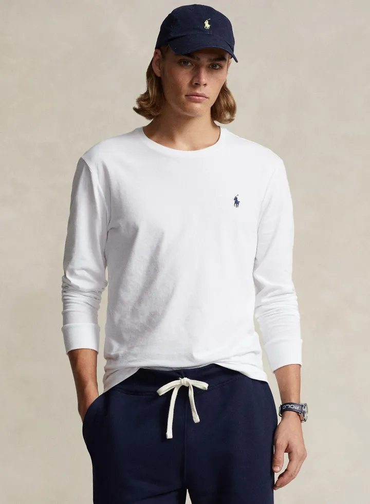 Classic Fit Jersey Long-Sleeve T-Shirt