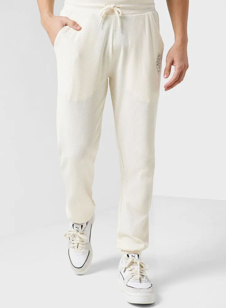 Sustainable Waffle Knit Sweatpants