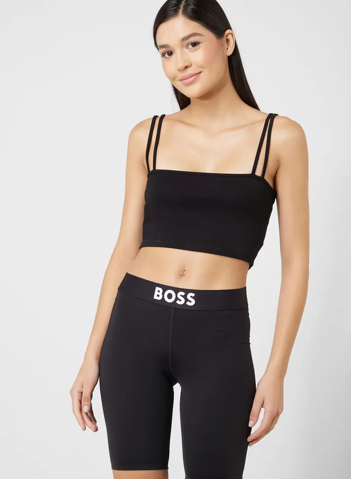 Logo Band Shapewear Shorts