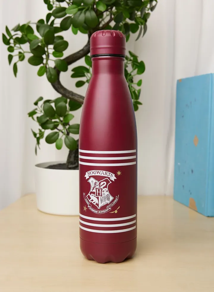 Harry Potter Crest & Stripes (Metal Drinks Bottle