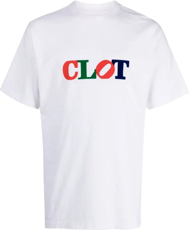 logo-print cotton T-shirt