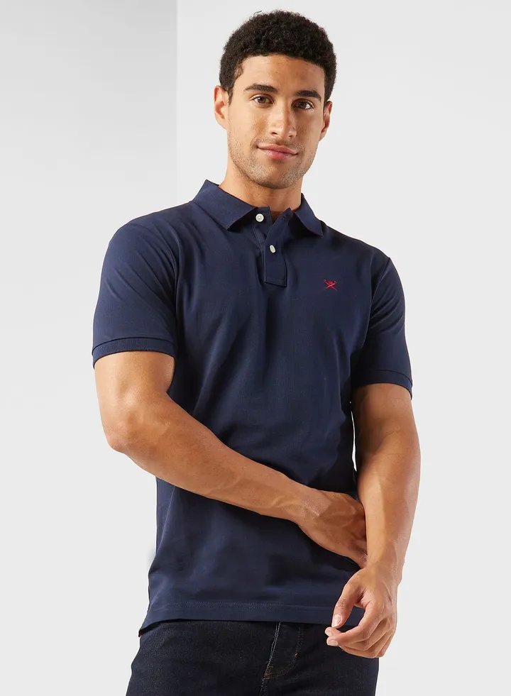 Logo Slim Fit Polo
