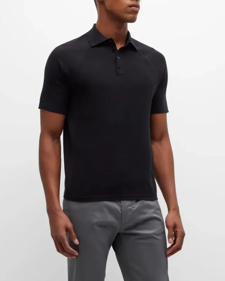 Men's Maglia Cotton Polo Shirt