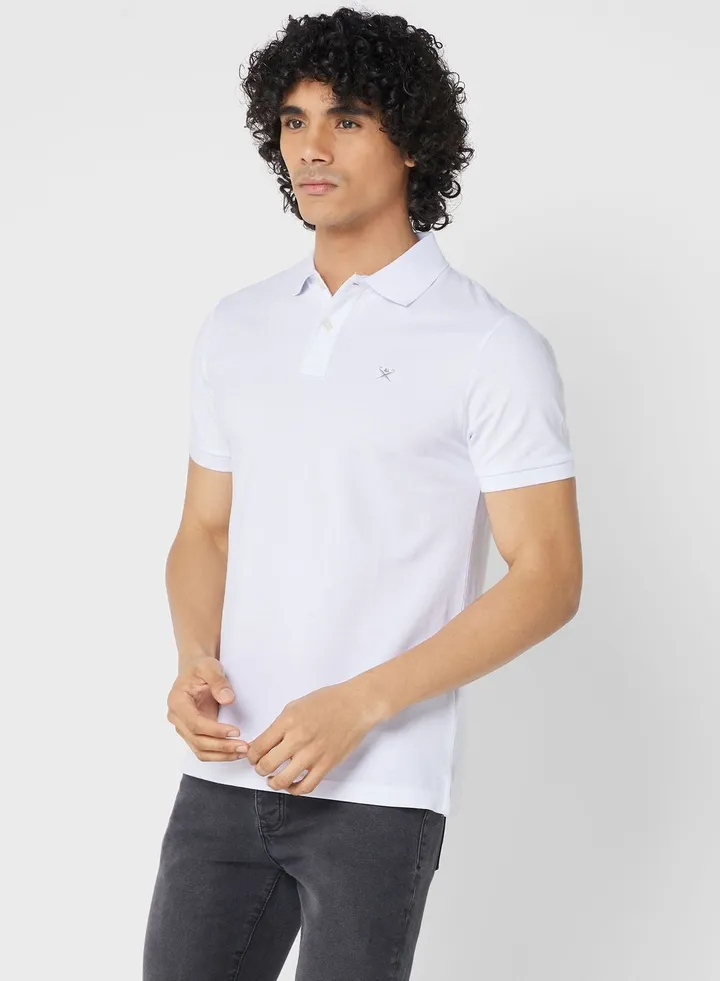 Logo Slim Fit Polo