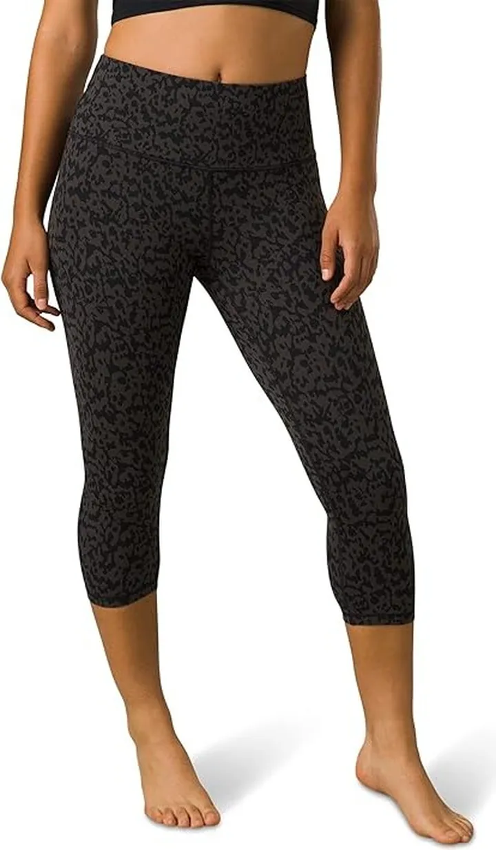 Prana Chakara Capris (Dark Iron Wild) Women's Casual Pants