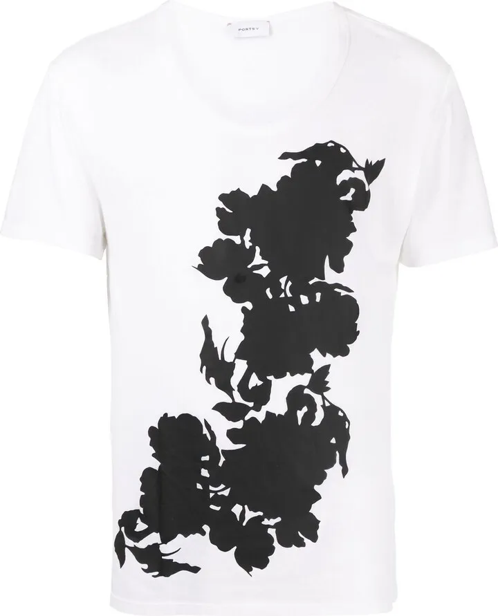 graphic-print short-sleeve T-shirt