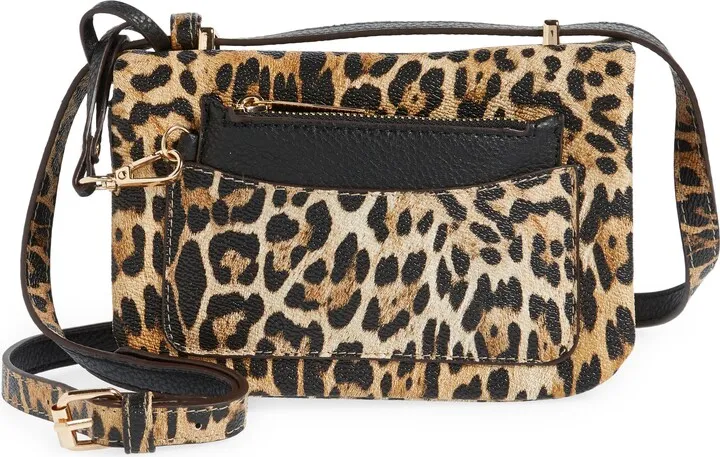 Bella Vegan Leather Convertible Crossbody Bag