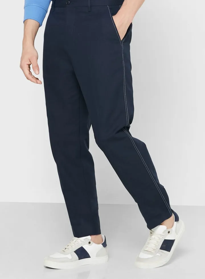 Straight Fit Trousers